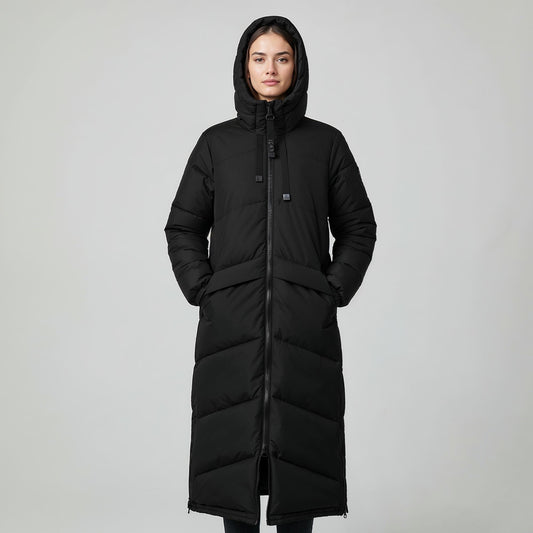 Kopenhaken Aira Maxi Long Jacket Meteorite