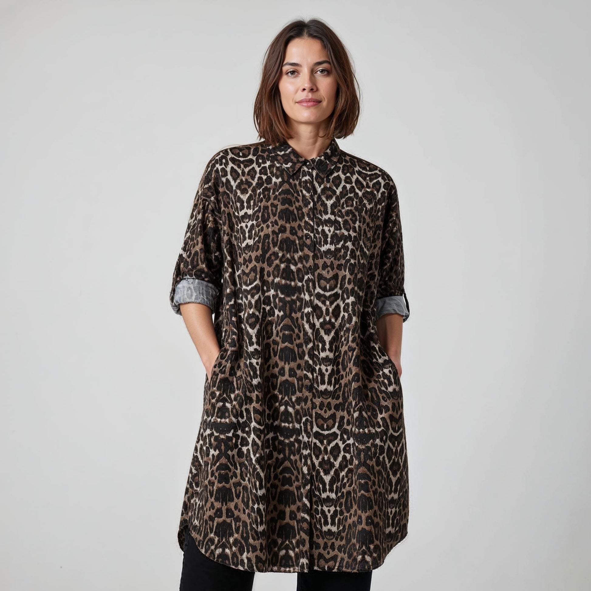 Kopenhaken Jaipur Oversize Shirt Morel Front