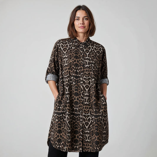 Kopenhaken Jaipur Oversize Shirt Morel