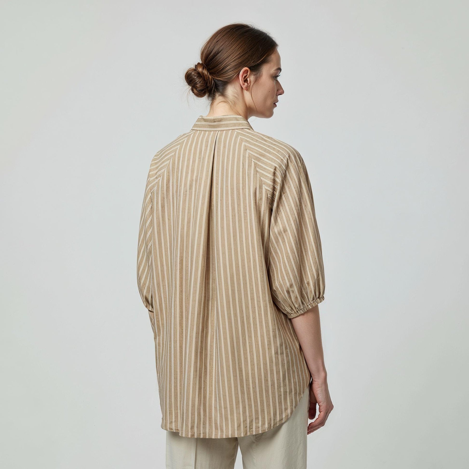 Kopenhaken Jaipur Shirt Desert Taupe Back
