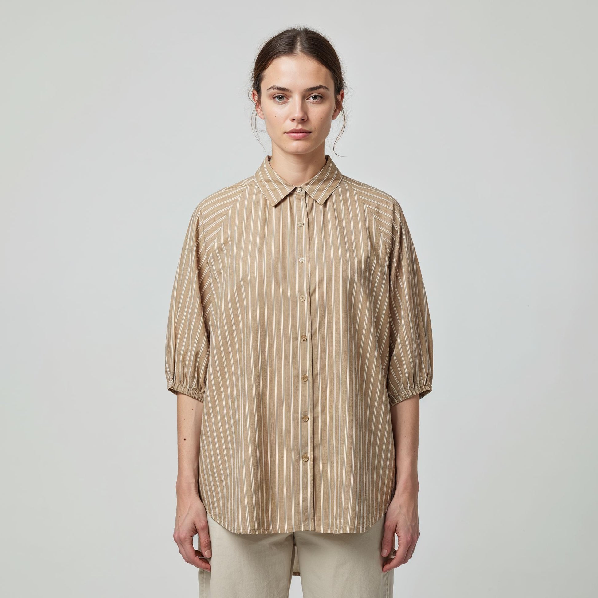 Kopenhaken Jaipur Shirt Desert Taupe Front