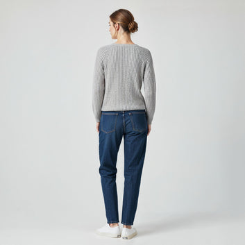 Kopenhaken Joelle Ladies Knit Light Grey Melange
