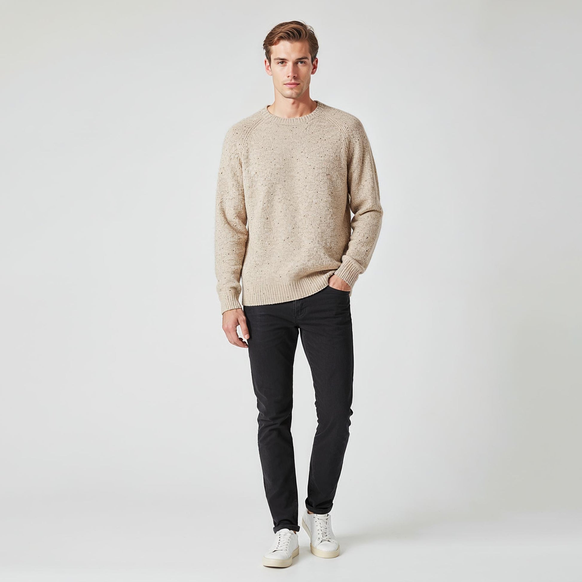 Kopenhaken Johan O-Neck Birch Front