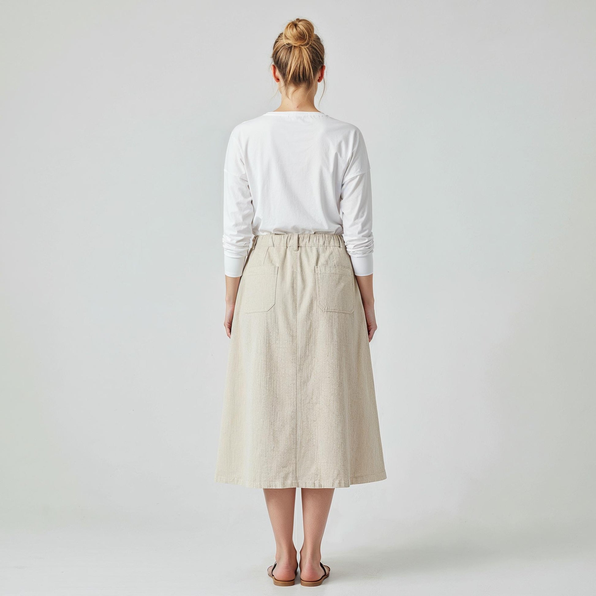 Kopenhaken Kyoto Skirt Pure Cashmere Back
