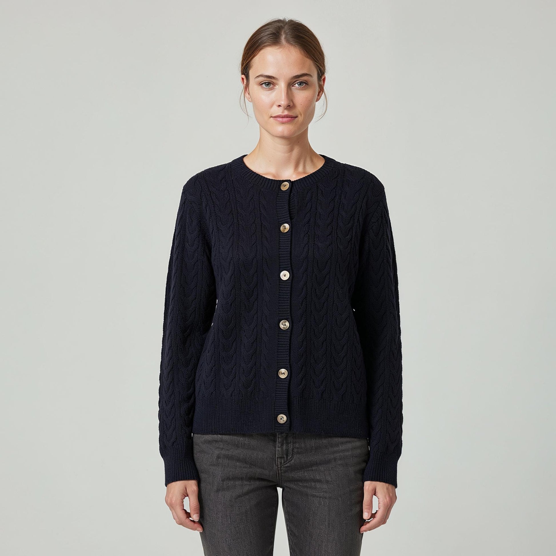 Kopenhaken Lima Lady Cardigan Total Eclipse Front