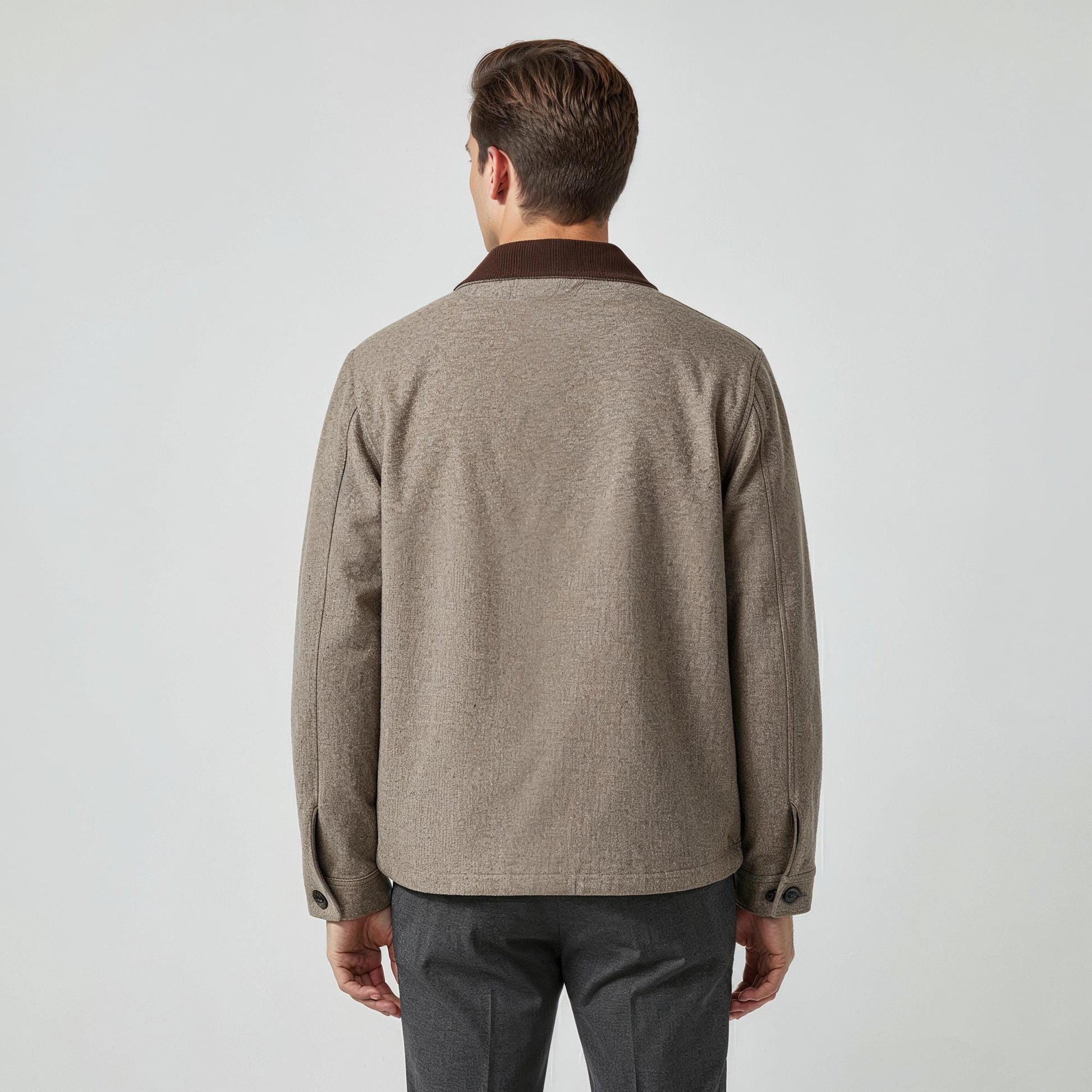 Kopenhaken M Bark II Poly Jacket Morel Back