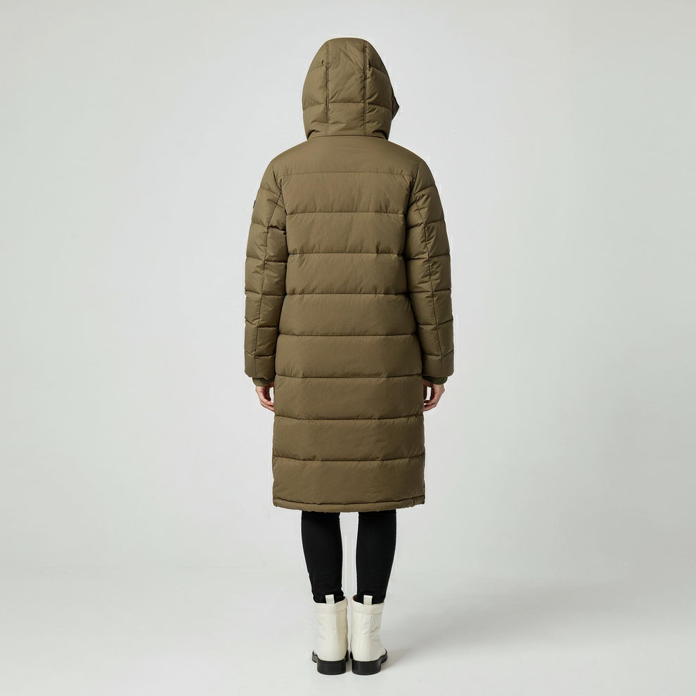 Kopenhaken Mira Jakke Dusky Green Back