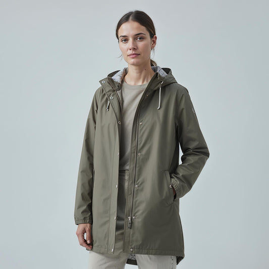 Kopenhaken Støvregn Regnjakke Winter Vetiver