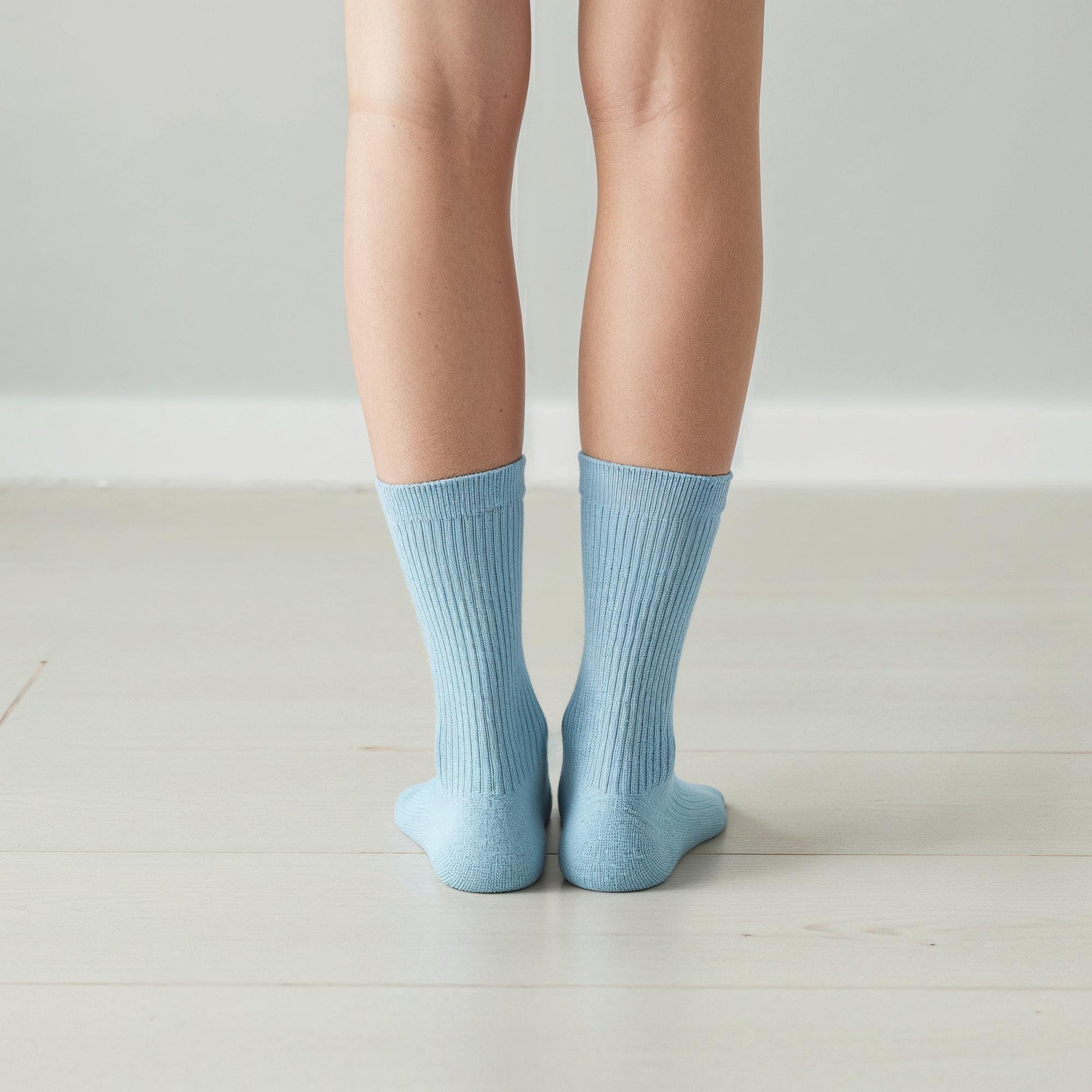 Kopenhaken W Rib Socks Light Blue Back
