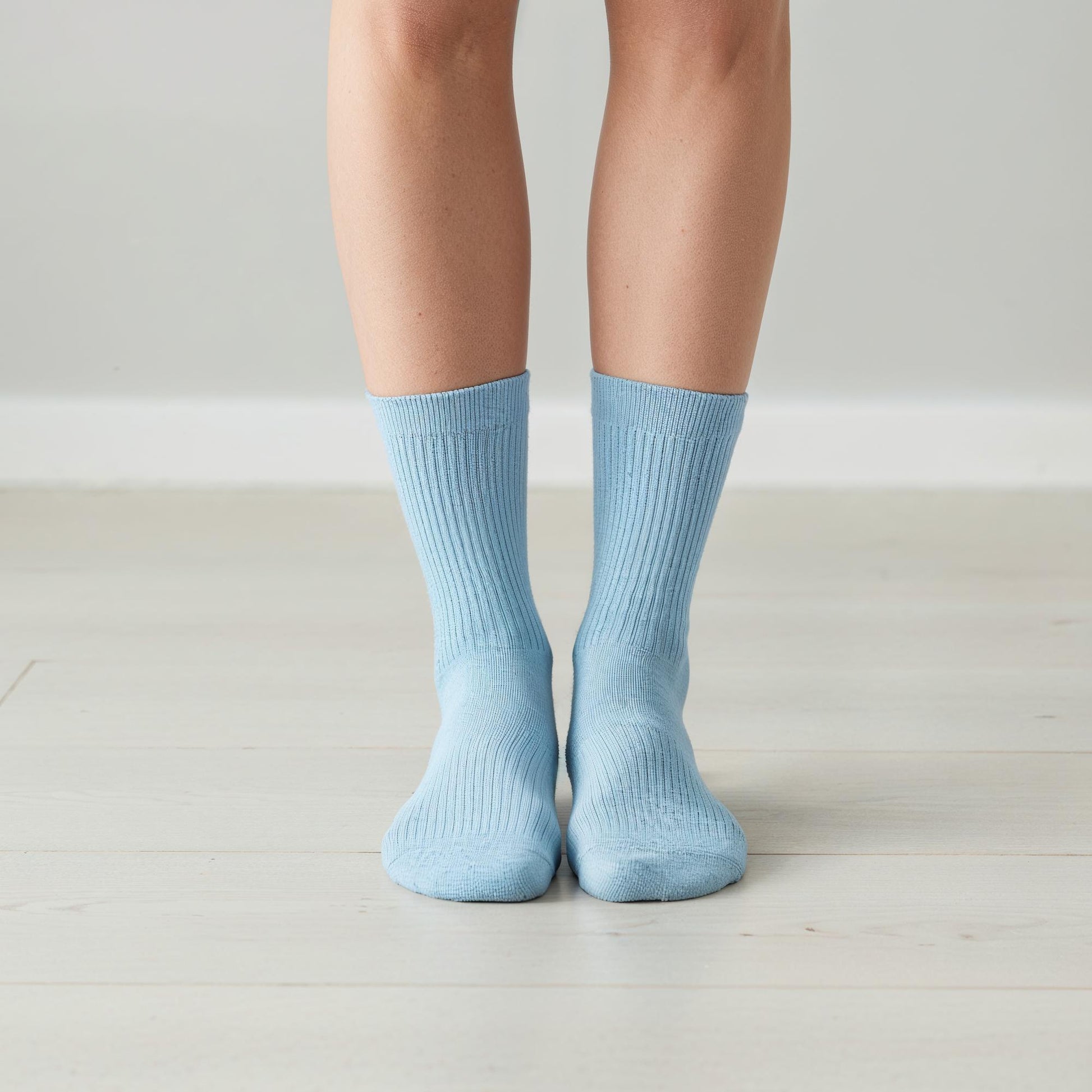Kopenhaken W Rib Socks Light Blue Front
