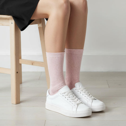 Kopenhaken W Rib Socks Rose