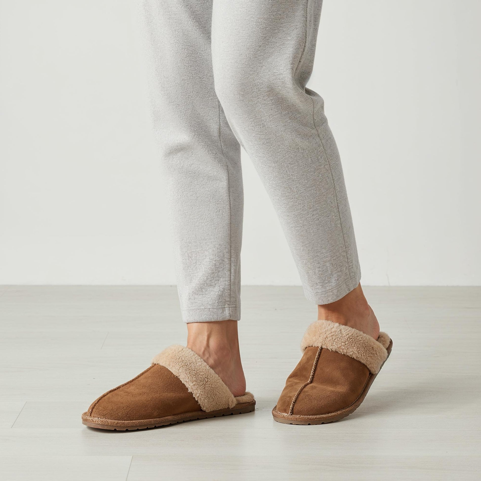 Kopenhaken W Sif Slippers Suede Incense Front