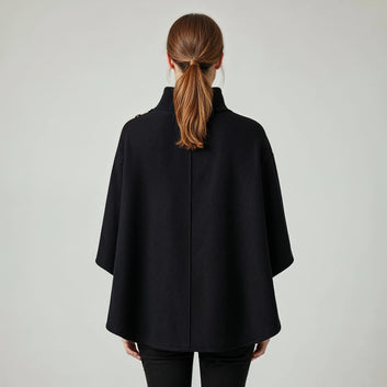 Kopenhaken W Skye Poncho New Navy