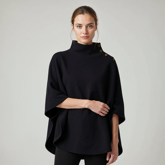 Kopenhaken W Skye Poncho New Navy