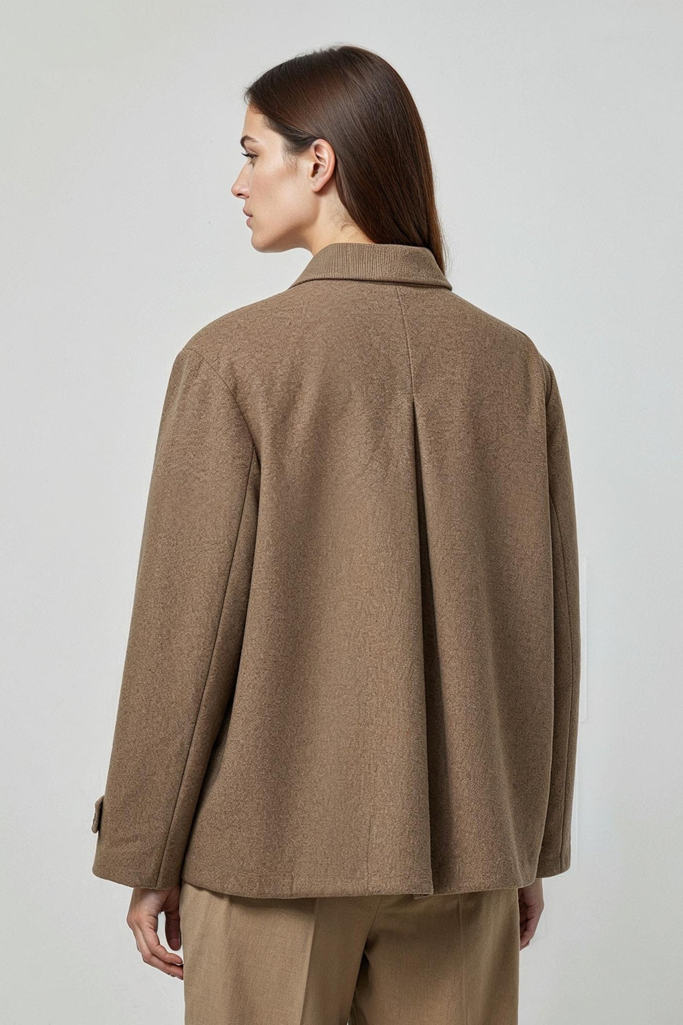 Kopenhaken Wooli Studio Jacket Morel Brown Back