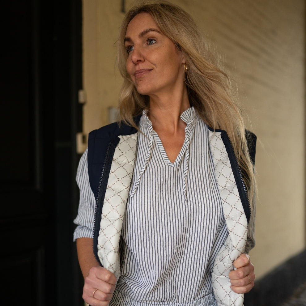 Kopenhaken W Tyra Waistcoat New Navy