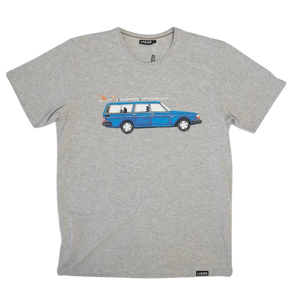 Lakor U Porthole T-shirt Dark Grey Mel
