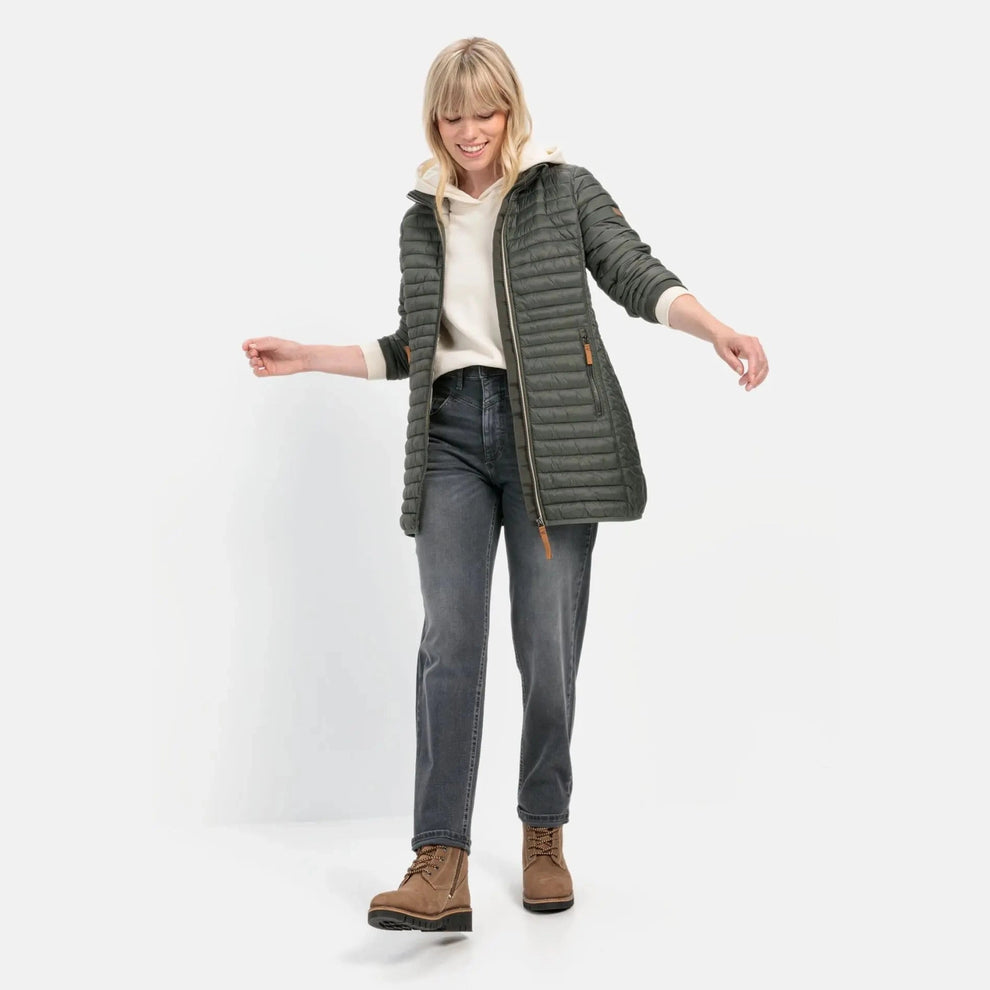 Camel Active W Dunfrakke Khaki