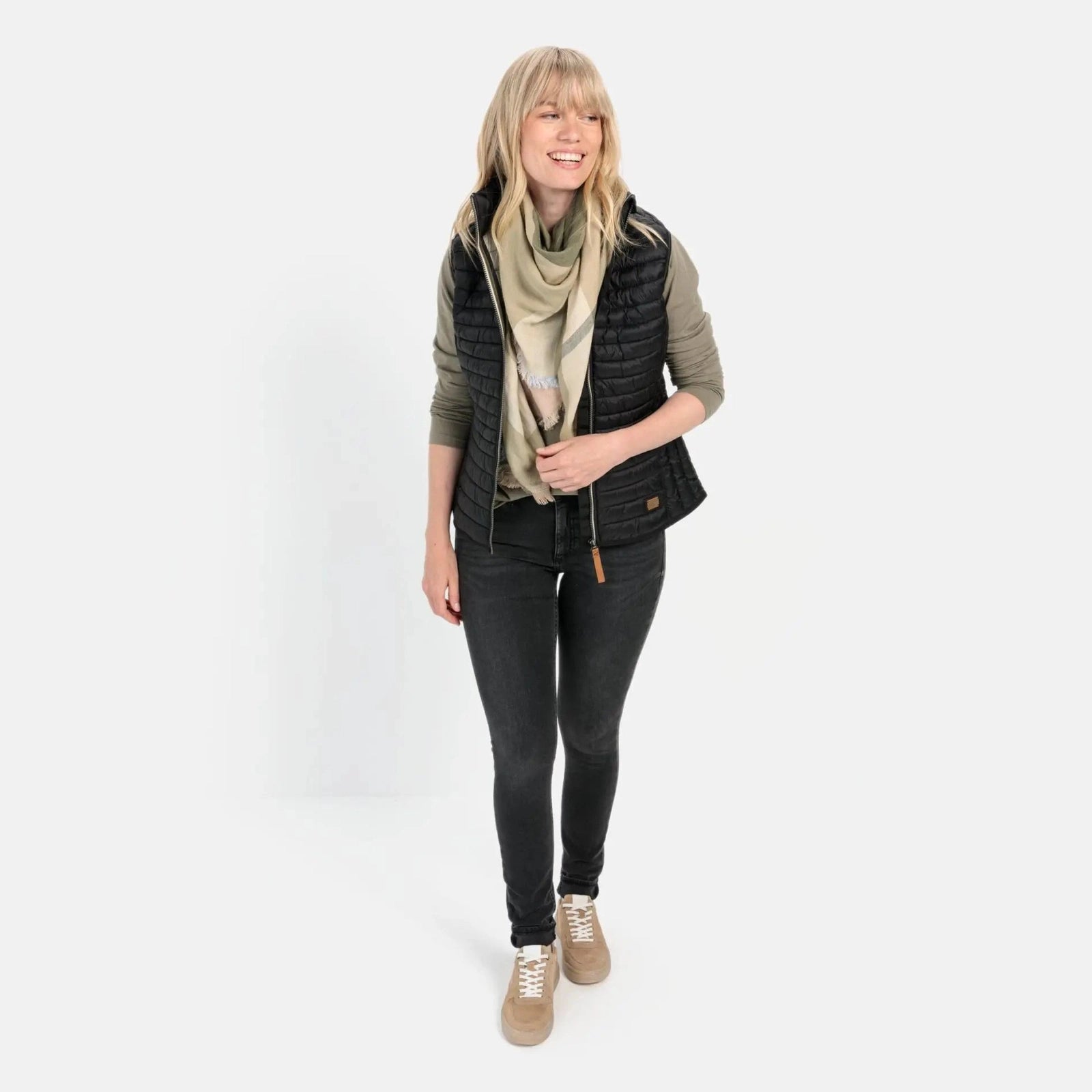 Camel Active W Vest Smoke Black