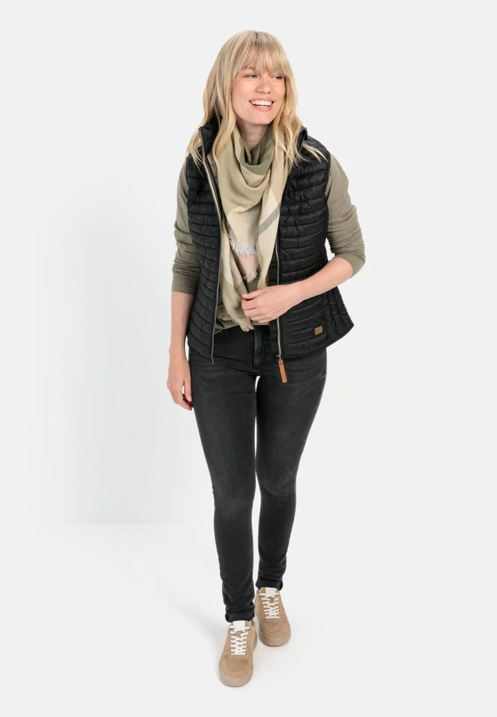 Camel Active W Vest Smoke Black