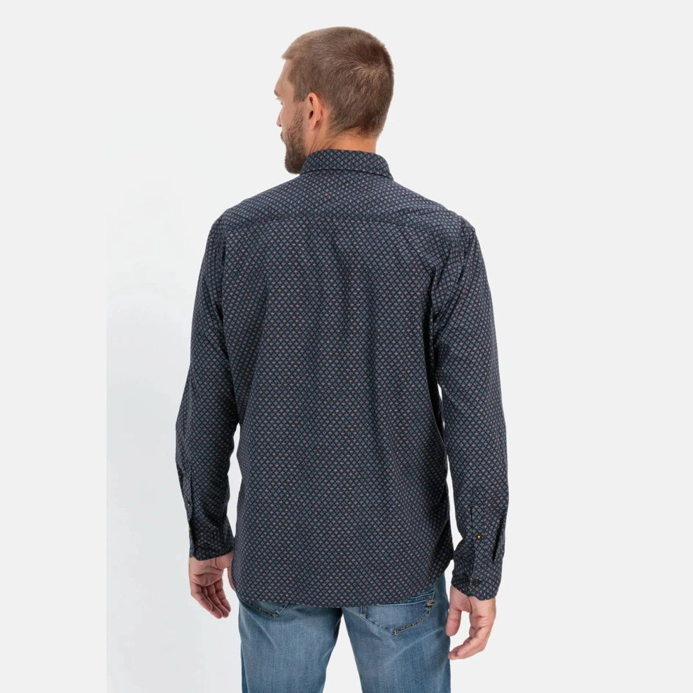 Camel Active M Longsleeve Shirt Night Blue
