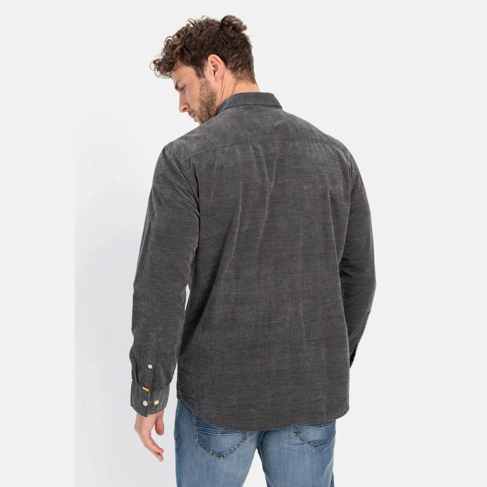 Camel Active M Longsleeve Shirt Asphalt