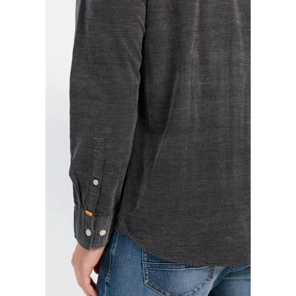 Camel Active M Longsleeve Shirt Asphalt