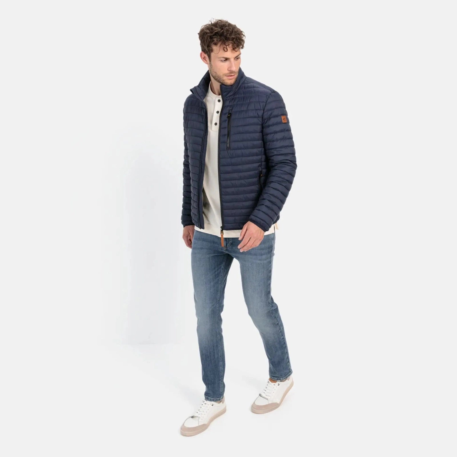 Camel Active M Blouson Quilted Jacket Night Blue