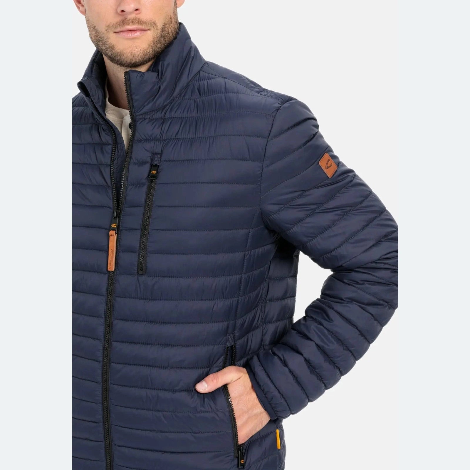 Camel Active M Blouson Quilted Jacket Night Blue