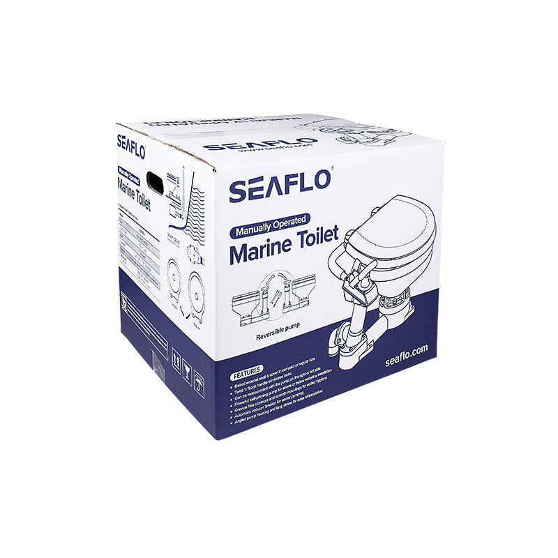 Seaflo Manuelt bådtoilet Compact