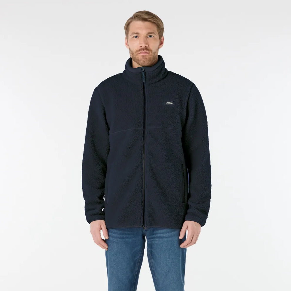Musto M Cove Deep Pile Fleece Navy