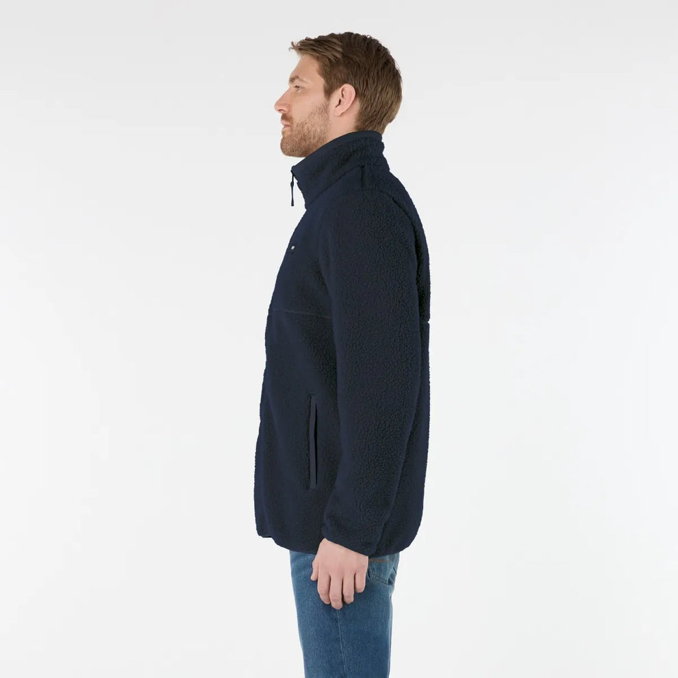 Musto M Cove Deep Pile Fleece Navy