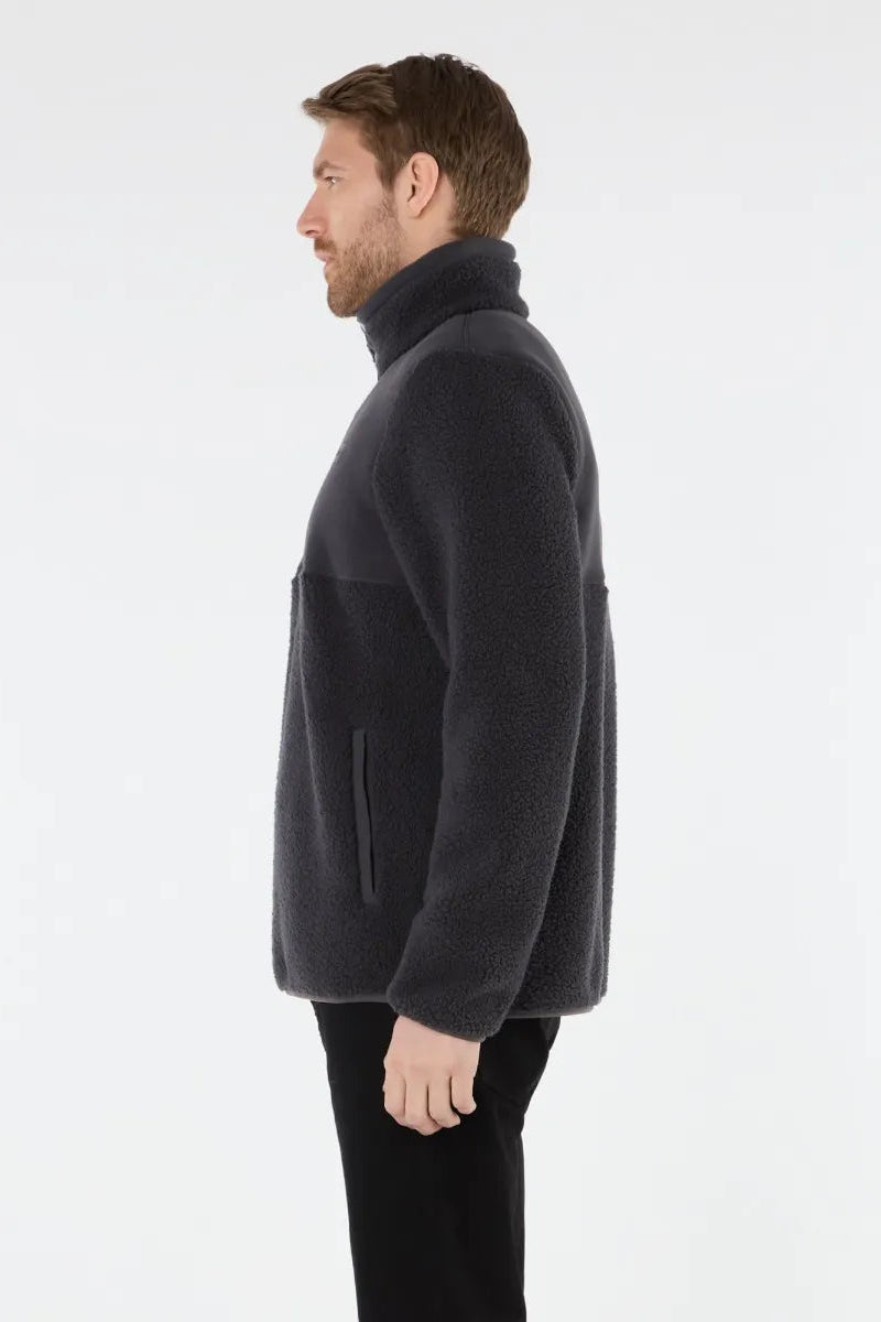 Musto M Cove Deep Pile Fleece Carbon