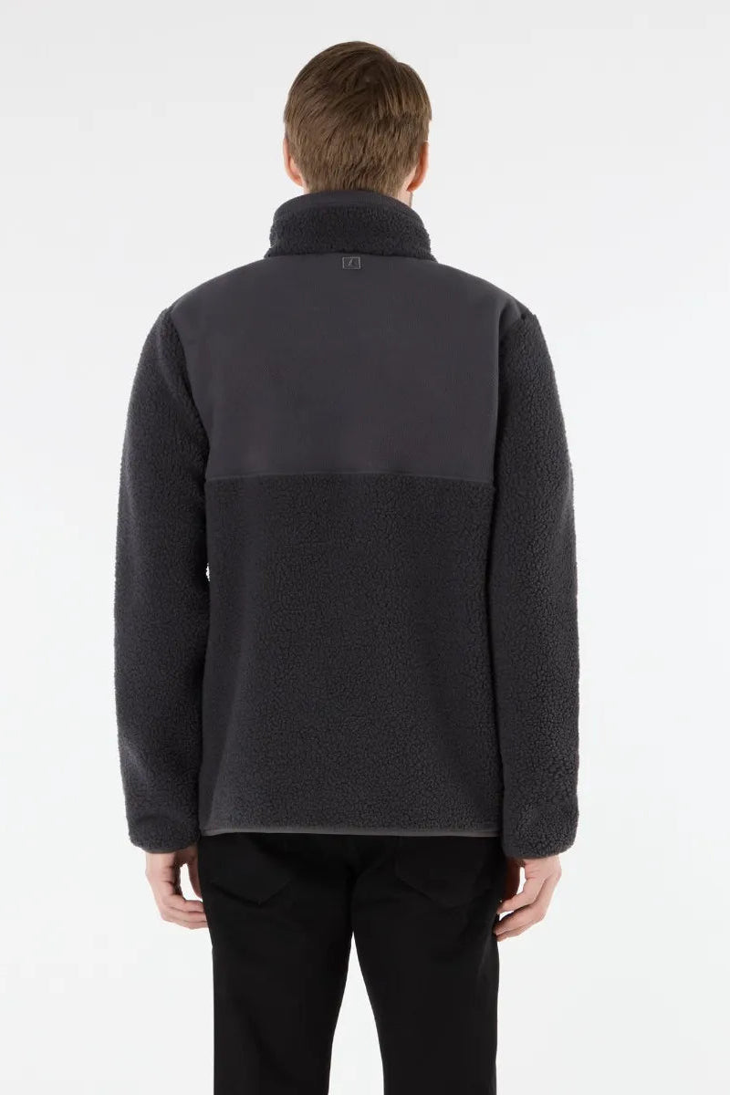 Musto M Cove Deep Pile Fleece Carbon