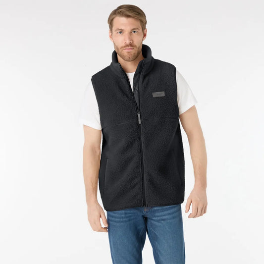 Musto M Cove Deep Pile Fleece Vest Carbon