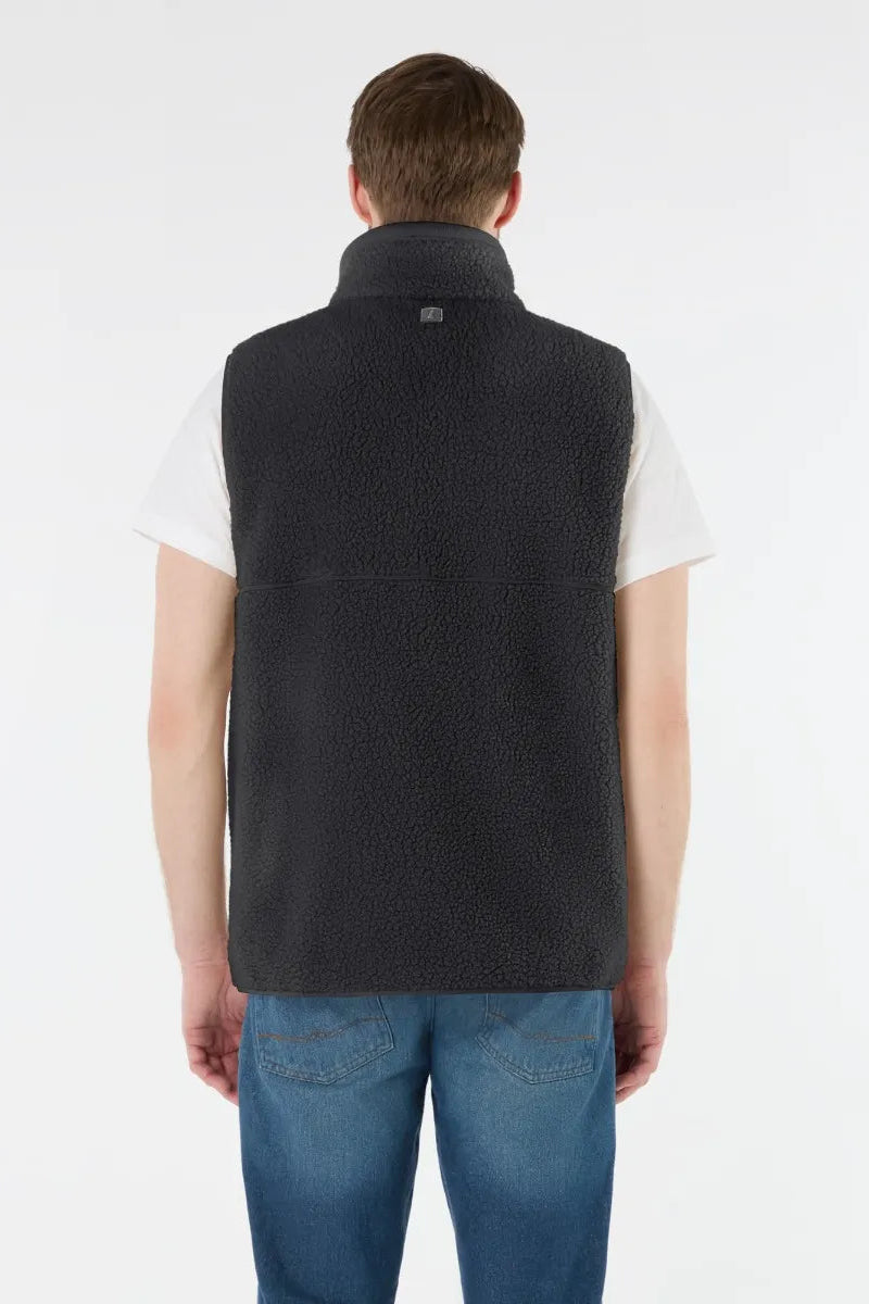Musto M Cove Deep Pile Fleece Vest Carbon