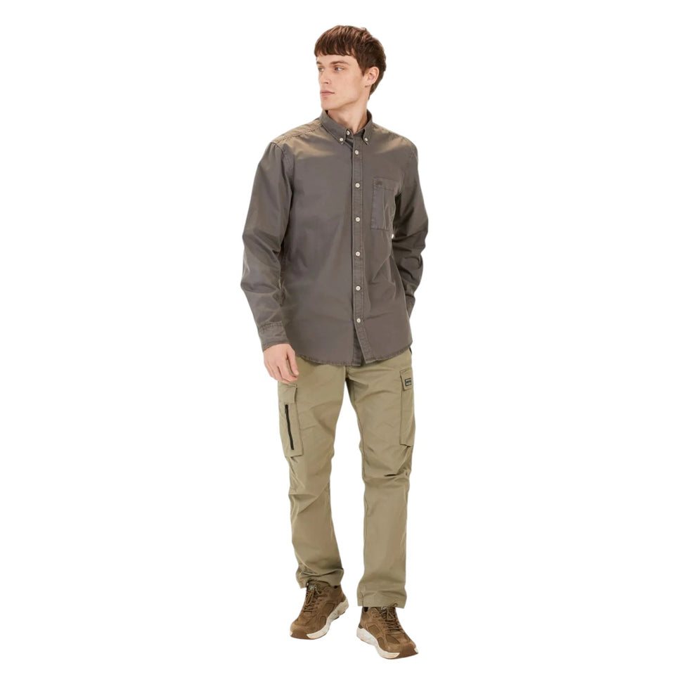 Camel Active M Longsleeve Shirt Dusty Khaki