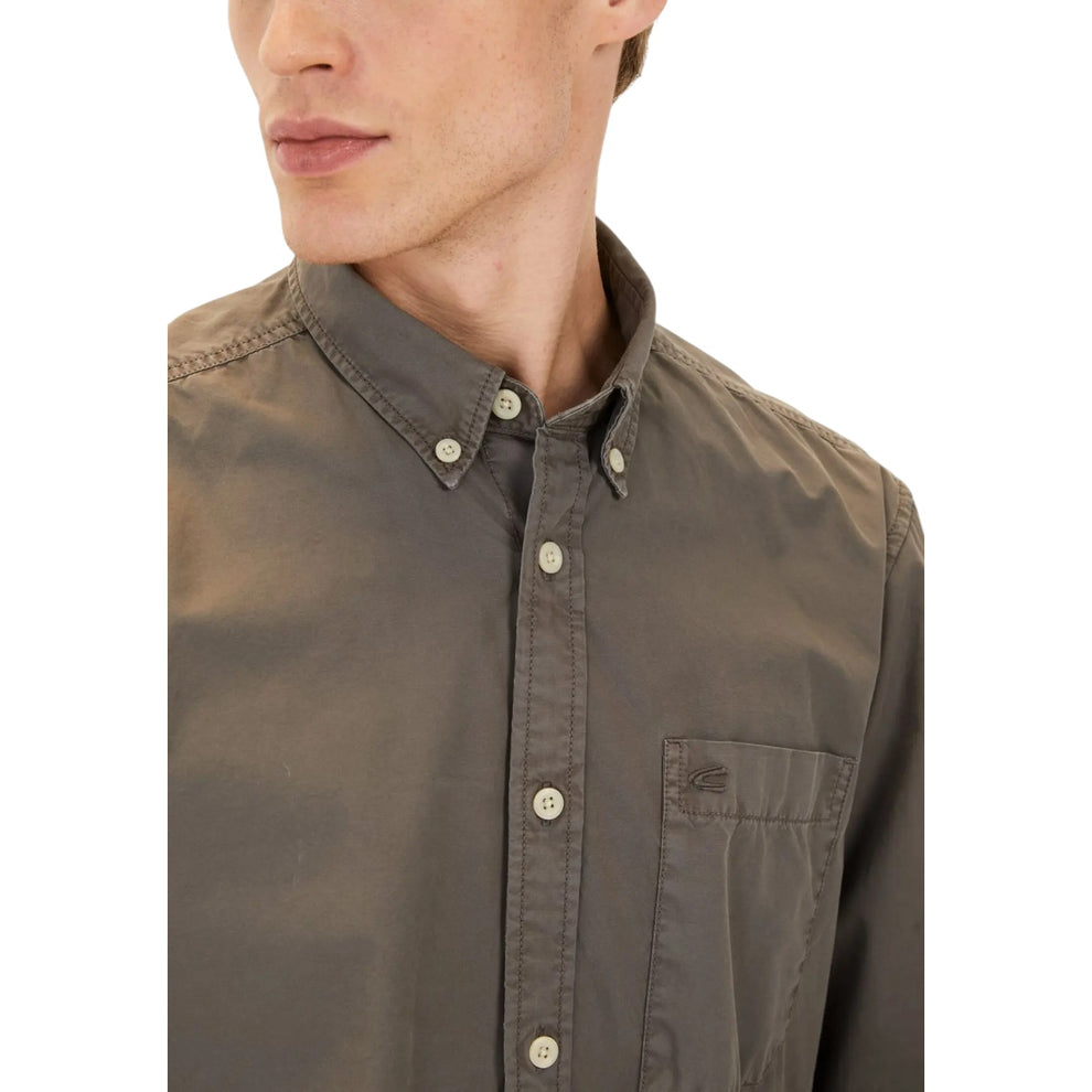 Camel Active M Longsleeve Shirt Dusty Khaki