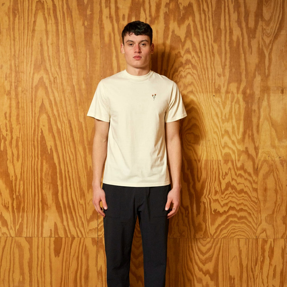 Forét U Flower T-Shirt Cloud