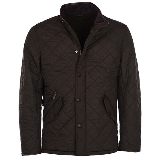 Barbour M Powell Quilt Olive