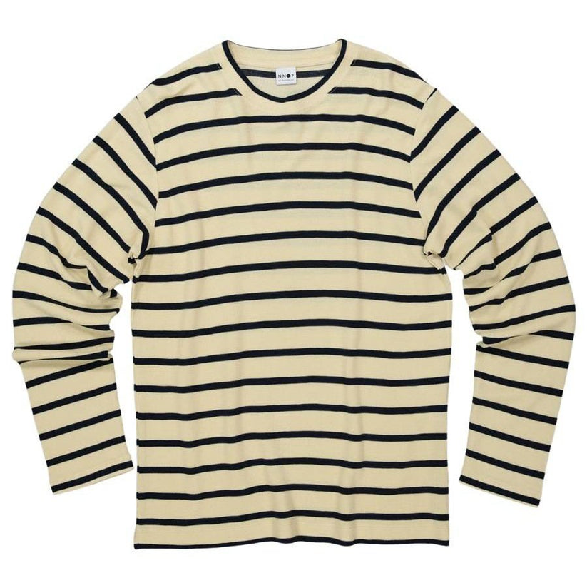 NN07 M Clive 3323 Pullover Blue Stripe