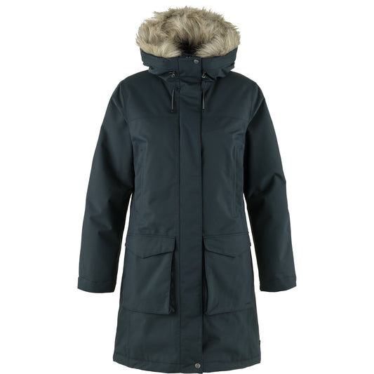 Fjällräven W Nuuk Lite Parka Dark Navy