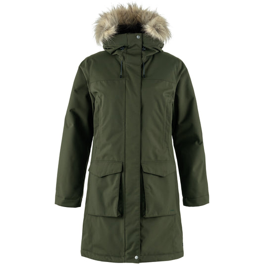 Fjällräven W Nuuk Lite Parka Deep Forest