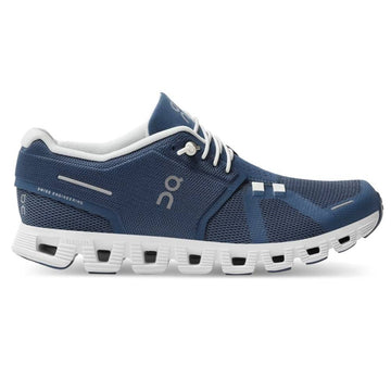 On W Cloud 5 Sko Denim White