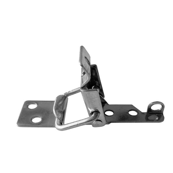 Spændeoverfald rustfrit m/bøjle