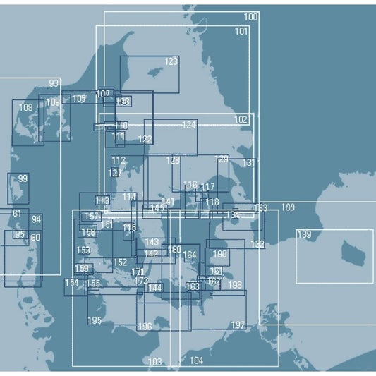 Søkort over Danmark