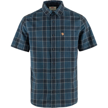 Fjällräven M Övik Travel Shirt Indigo Blue Dark Navy