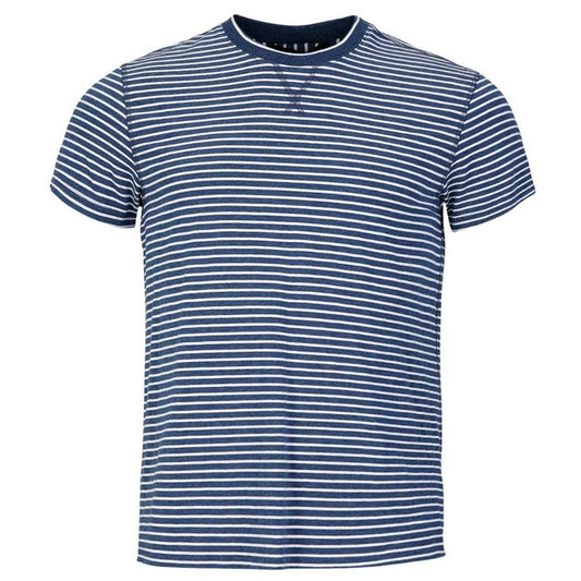 Pelle P M Mori Monde Tee Denim Stripe