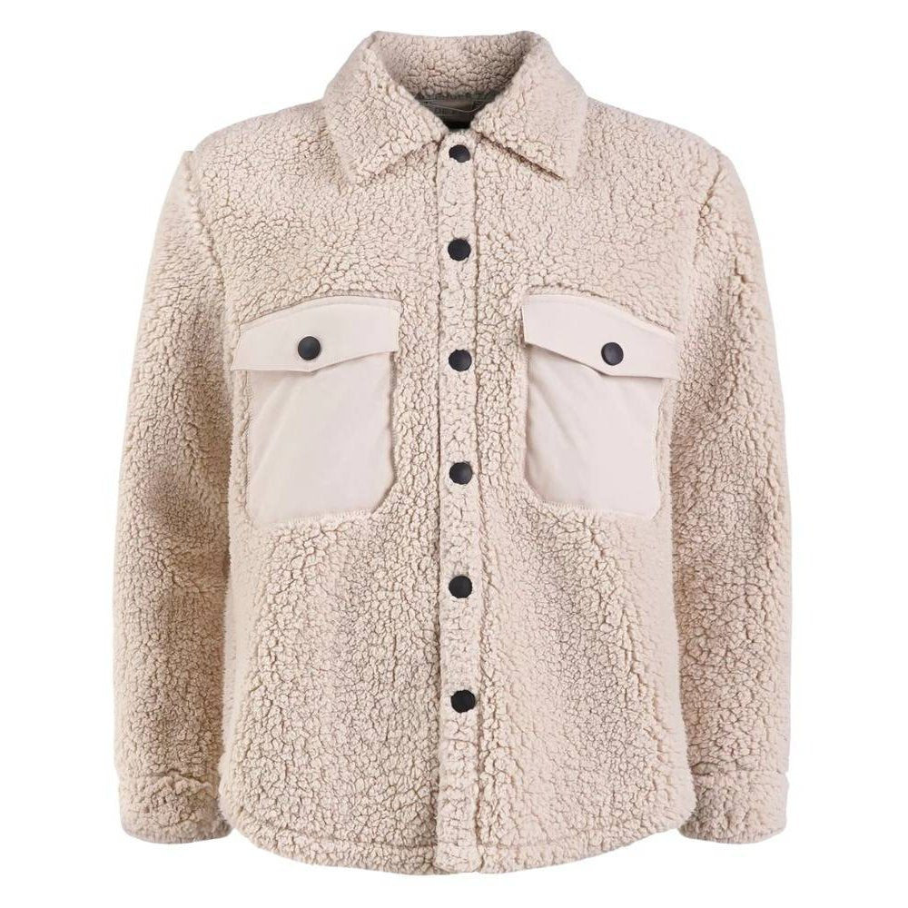 Pelle P W Sherpa Overshirt Macadamia Milk