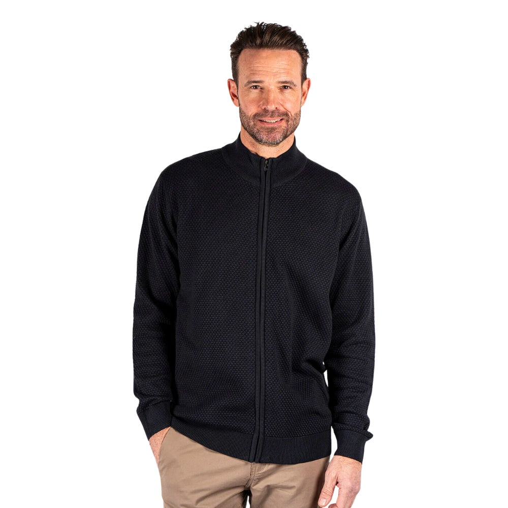 Pre End M Welton Howard Cardigan Ultra Dark Navy